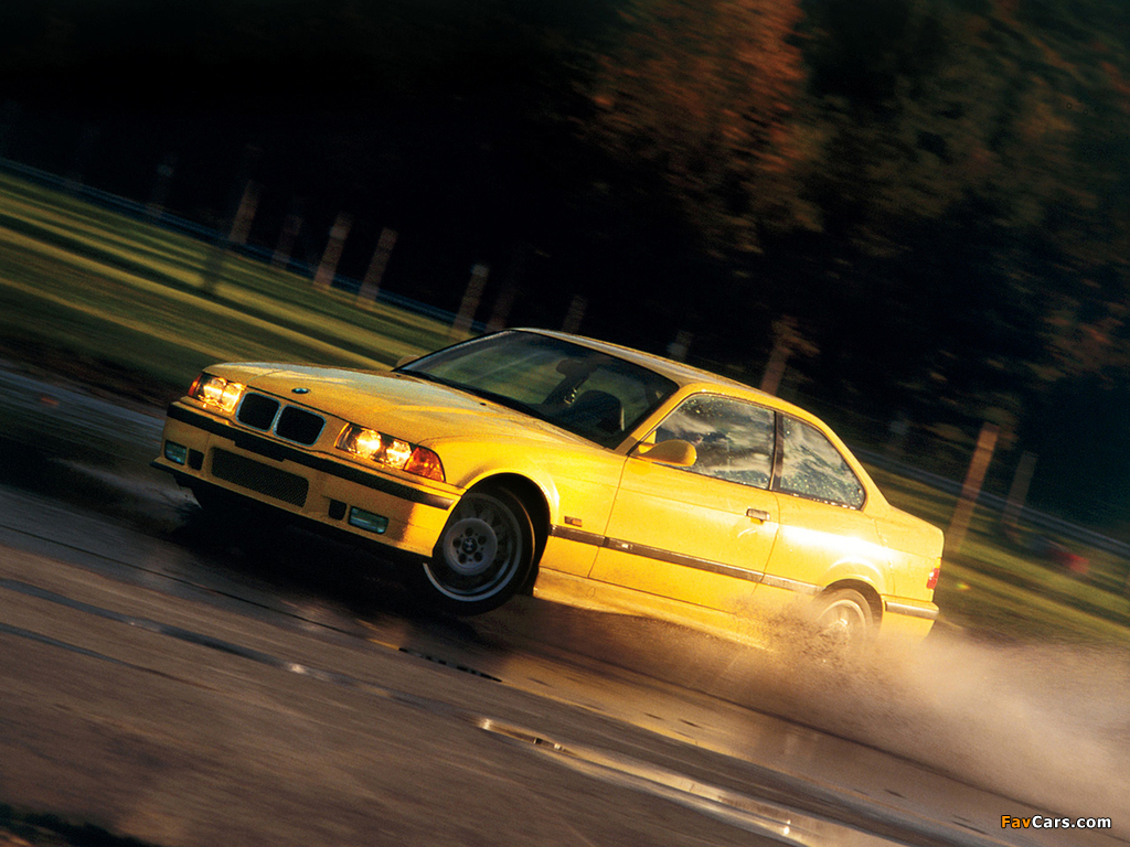 Pictures of BMW M3 Coupe US-spec (E36) 1994–99 (1024 x 768)
