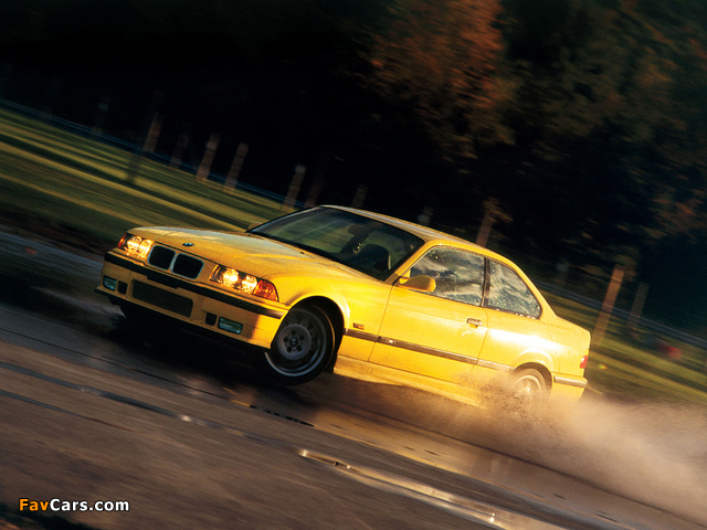 Pictures of BMW M3 Coupe US-spec (E36) 1994–99 (640 x 480)