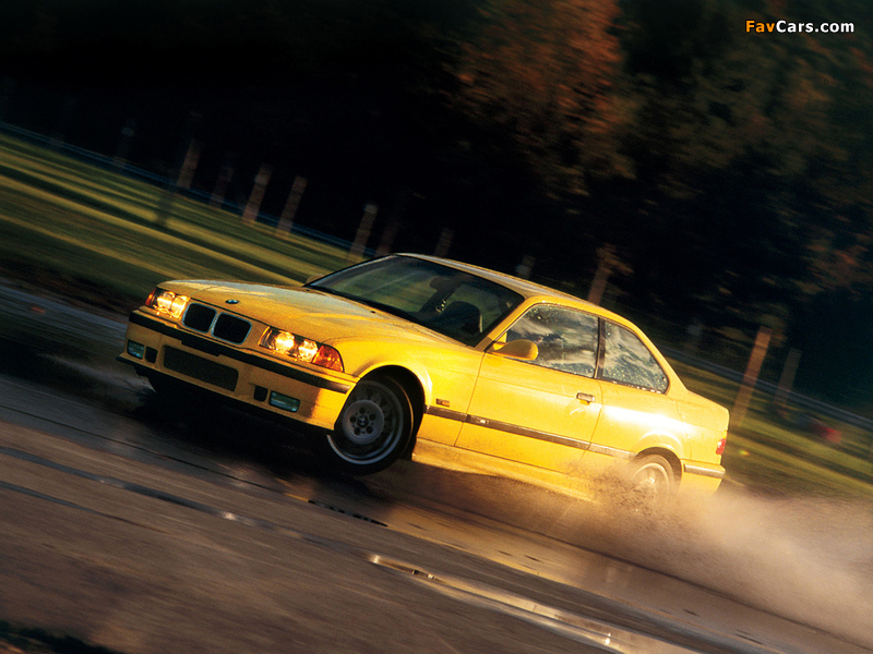 Pictures of BMW M3 Coupe US-spec (E36) 1994–99 (800 x 600)