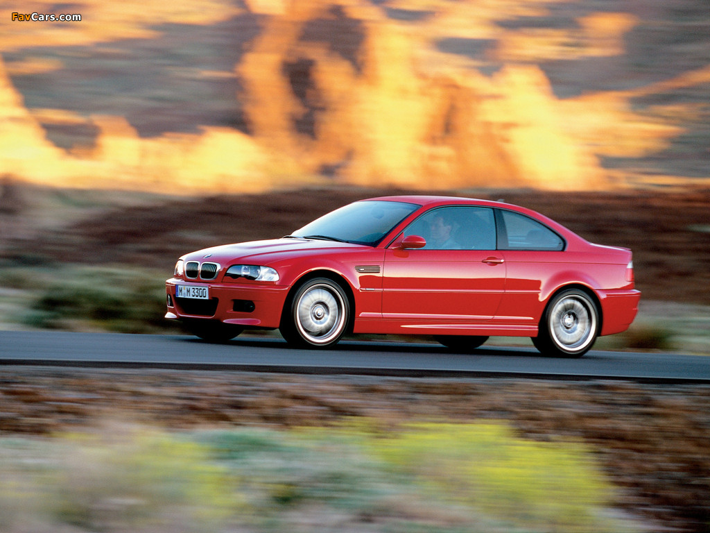 Pictures of BMW M3 Coupe (E46) 2000–06 (1024 x 768)