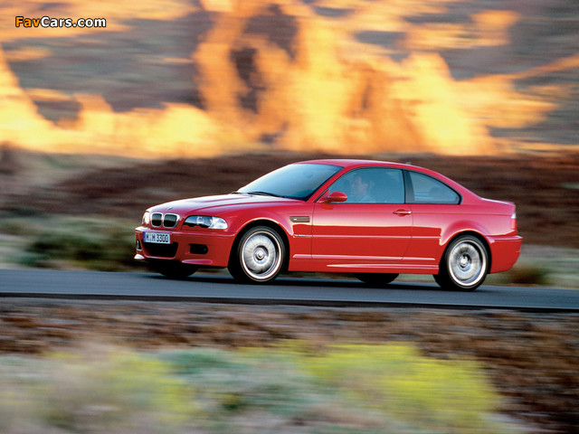 Pictures of BMW M3 Coupe (E46) 2000–06 (640 x 480)