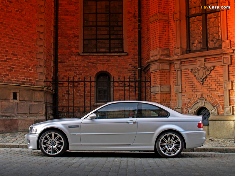 Pictures of BMW M3 Coupe (E46) 2000–06 (800 x 600)