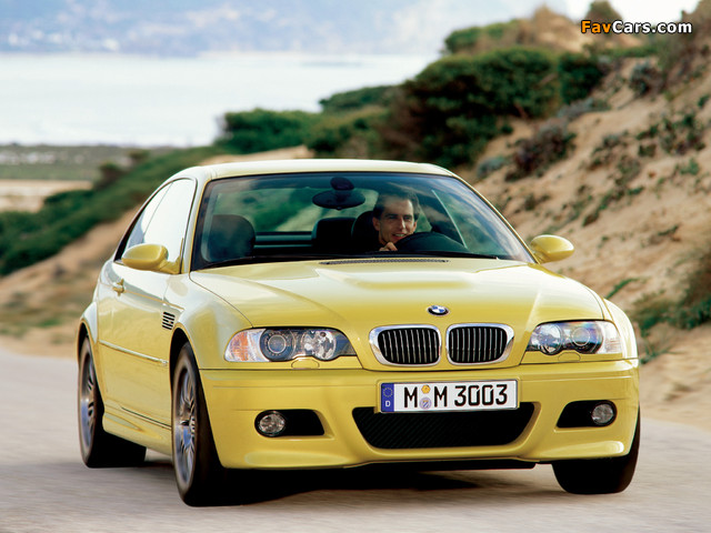 Pictures of BMW M3 Coupe (E46) 2000–06 (640 x 480)