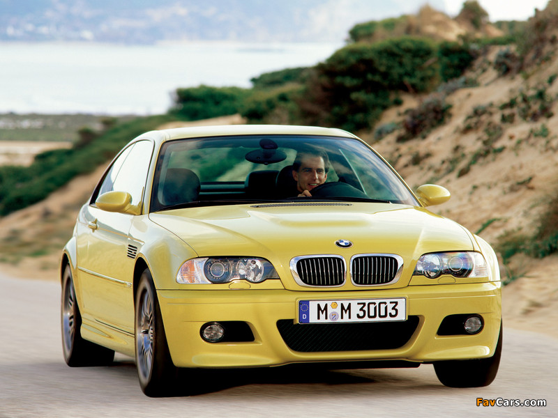 Pictures of BMW M3 Coupe (E46) 2000–06 (800 x 600)