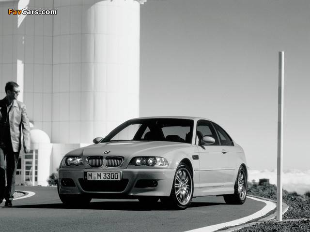 Pictures of BMW M3 Coupe (E46) 2000–06 (640 x 480)
