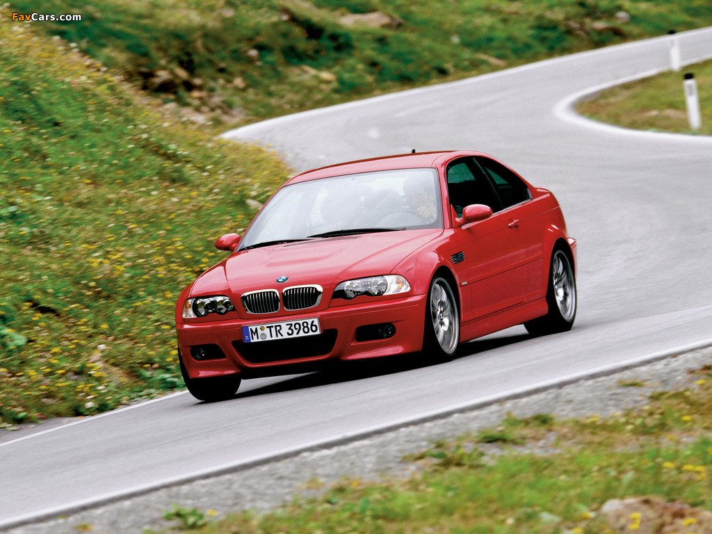 Pictures of BMW M3 Coupe (E46) 2000–06 (1024 x 768)