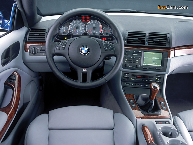 Pictures of BMW M3 Coupe US-spec (E46) 2001–06 (640 x 480)