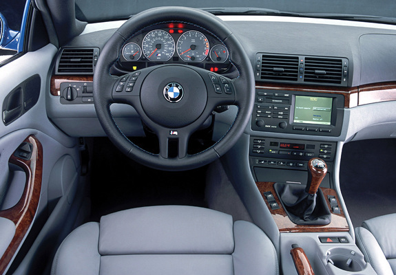 Pictures of BMW M3 Coupe US-spec (E46) 2001–06