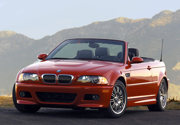 Pictures of BMW M3 Cabrio US-spec (E46) 2001–06