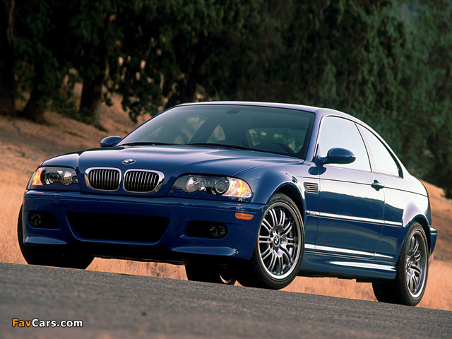 Pictures of BMW M3 Coupe US-spec (E46) 2001–06 (640 x 480)