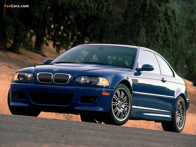 Pictures of BMW M3 Coupe US-spec (E46) 2001–06 (800 x 600)