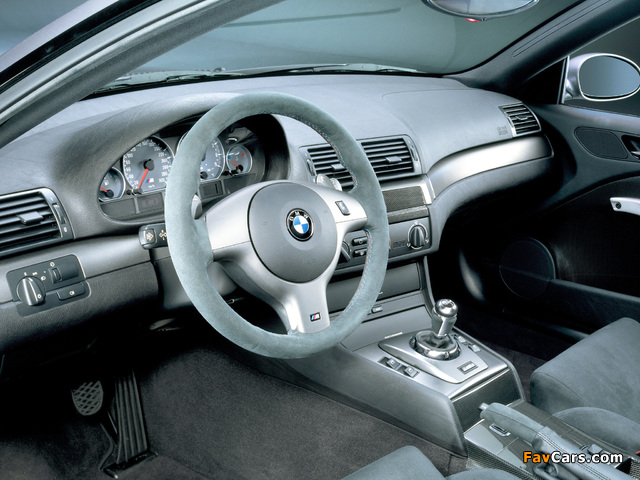 Pictures of BMW M3 CSL Coupe (E46) 2003 (640 x 480)
