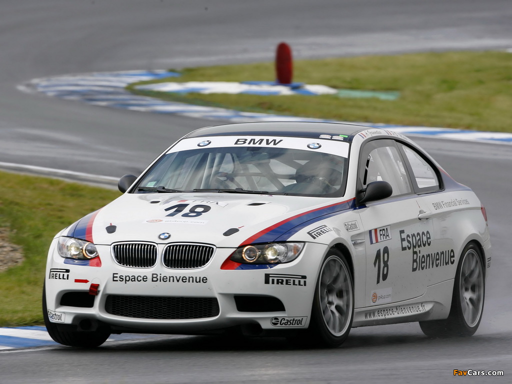 Pictures of BMW M3 GT4 Customer Sports Car (E92) 2009 (1024 x 768)
