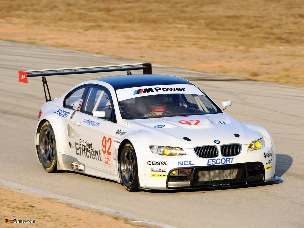 Pictures of BMW M3 GT2 Race Car (E92) 2009–12 (1024 x 768)