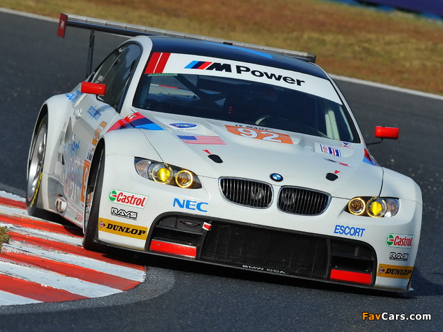 Pictures of BMW M3 GT2 Race Car (E92) 2009–12 (640 x 480)