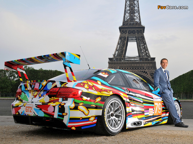 Pictures of BMW M3 GT2 Art Car by Jeff Koons 2010 (640 x 480)