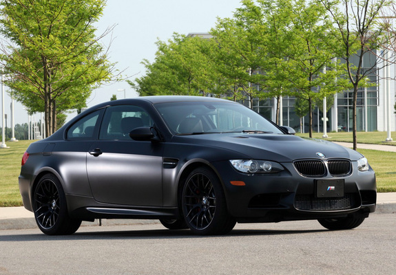Pictures of BMW M3 Coupe Frozen Black Edition (E92) 2011