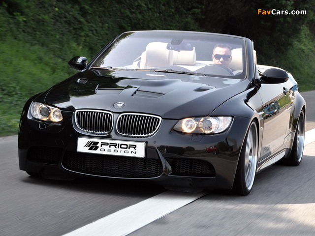 Pictures of Prior-Design BMW M3 Cabrio (E93) 2011 (640 x 480)