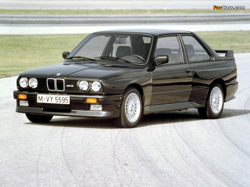 BMW M3 Coupe (E30) 1986–90 wallpapers (800 x 600)
