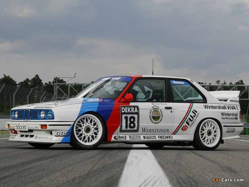 BMW M3 DTM (E30) 1987–92 wallpapers (800 x 600)