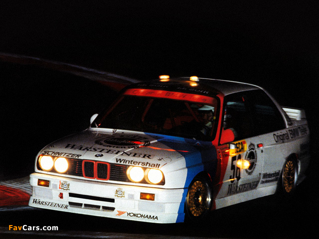 BMW M3 Group A (E30) 1987–93 wallpapers (640 x 480)