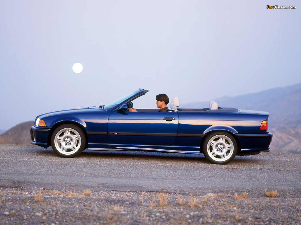 BMW M3 Cabrio (E36) 1994–99 wallpapers (1024 x 768)