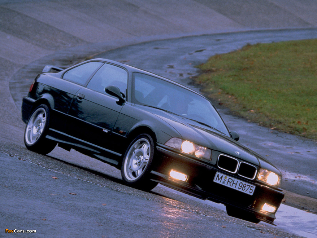 BMW M3 GT Coupe (E36) 1995 wallpapers (1024 x 768)