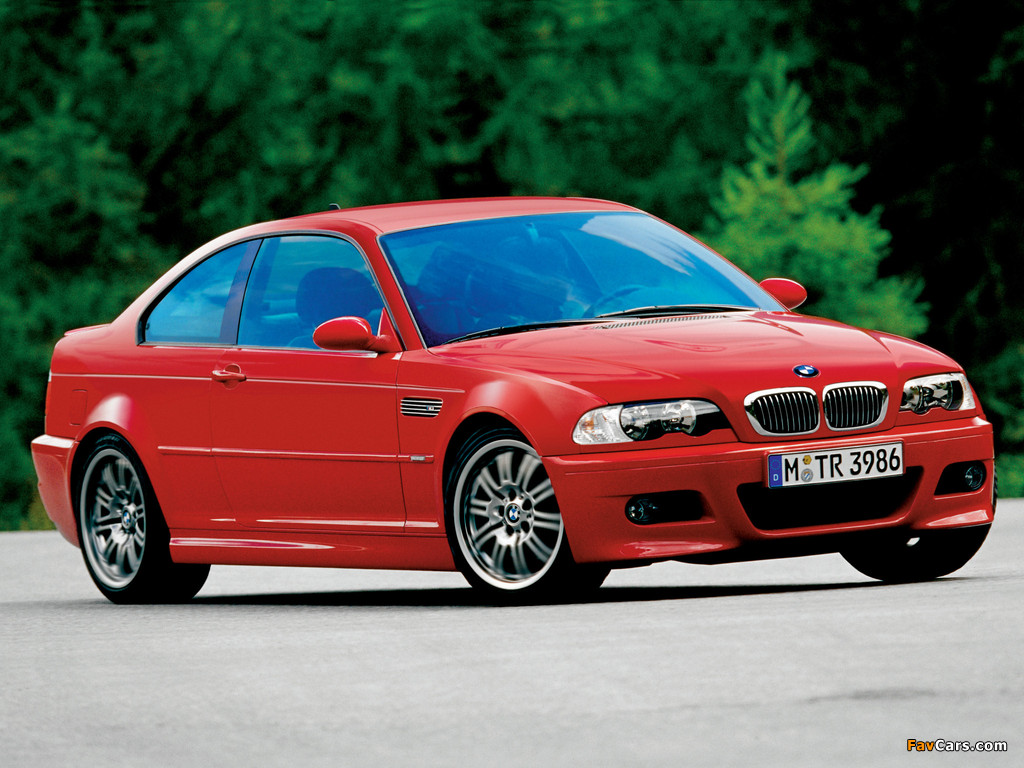 BMW M3 Coupe (E46) 2000–06 wallpapers (1024 x 768)