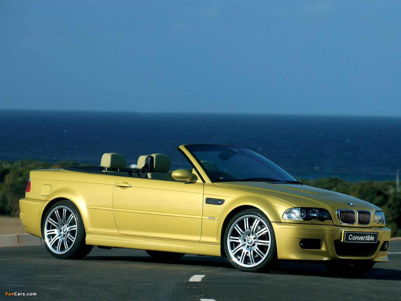 BMW M3 Cabrio ZA-spec (E46) 2001–06 wallpapers (1280 x 960)