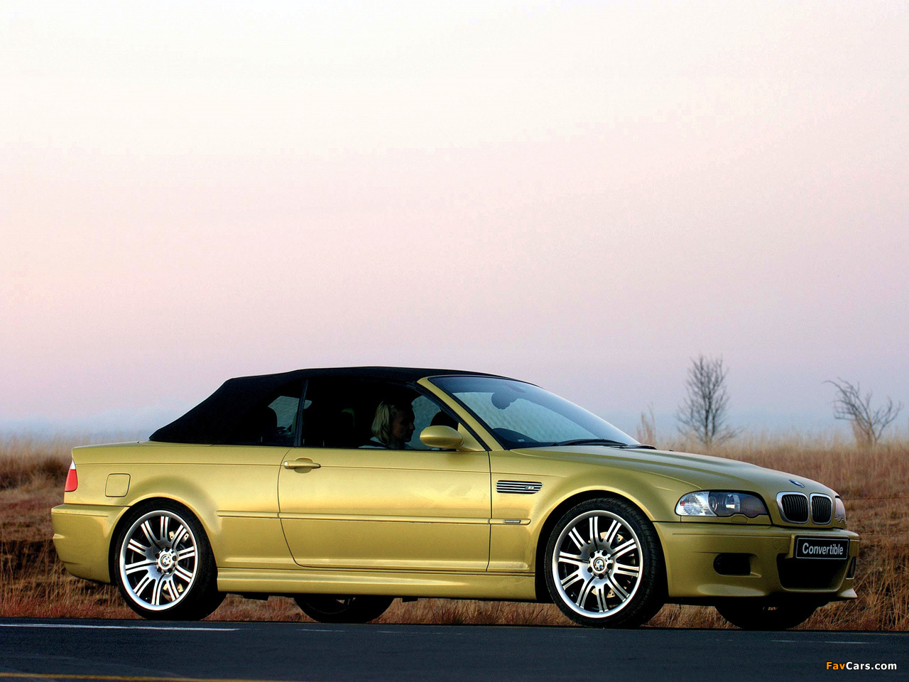 BMW M3 Cabrio ZA-spec (E46) 2001–06 wallpapers (1280 x 960)