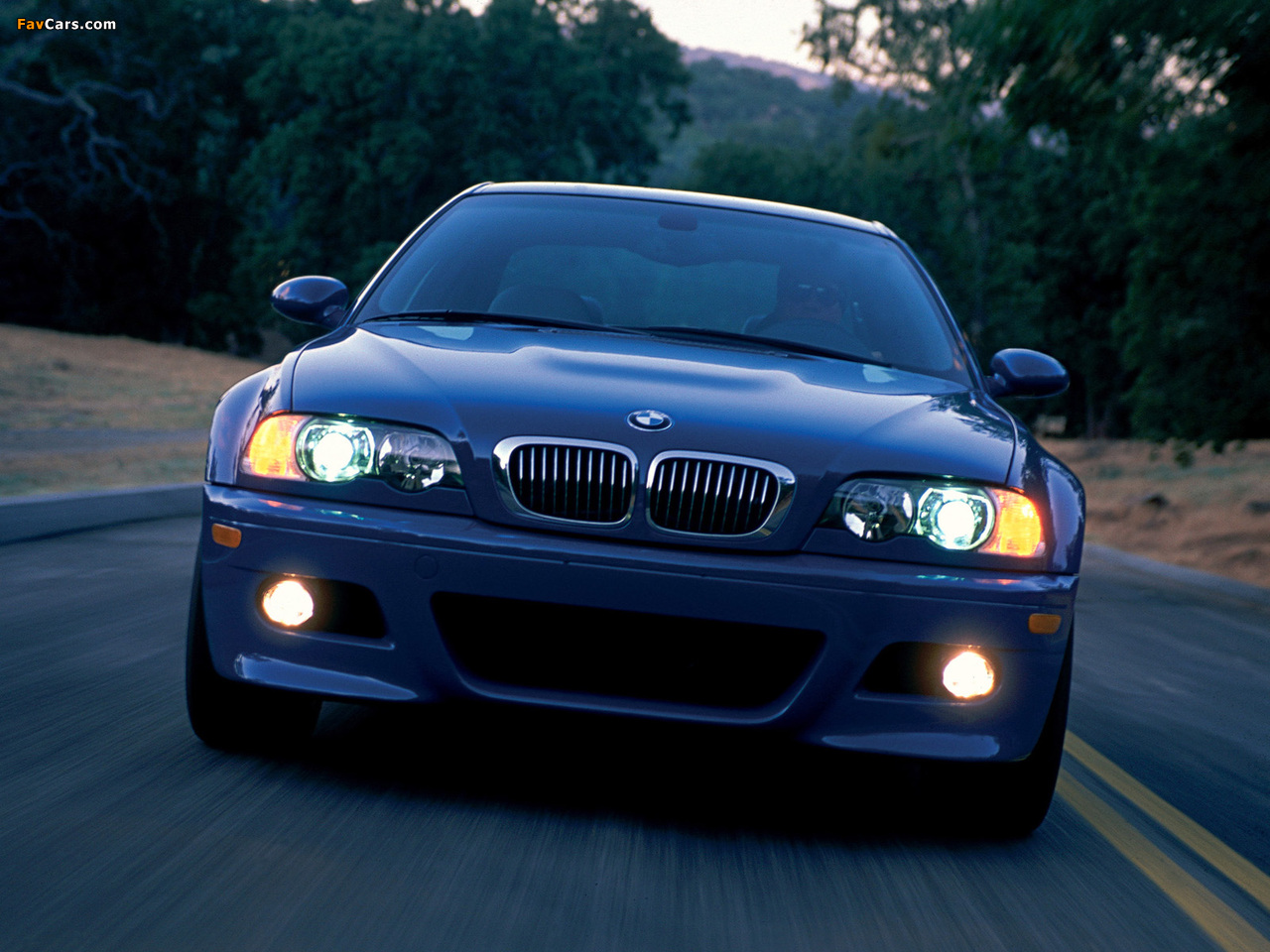 BMW M3 Coupe US-spec (E46) 2001–06 wallpapers (1280 x 960)