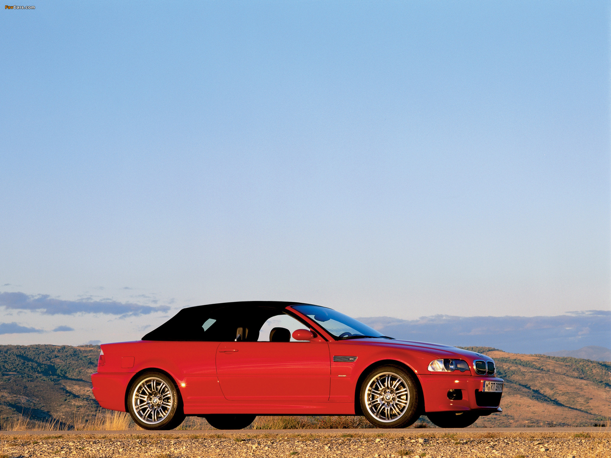 BMW M3 Cabrio (E46) 2001–06 wallpapers (2048 x 1536)