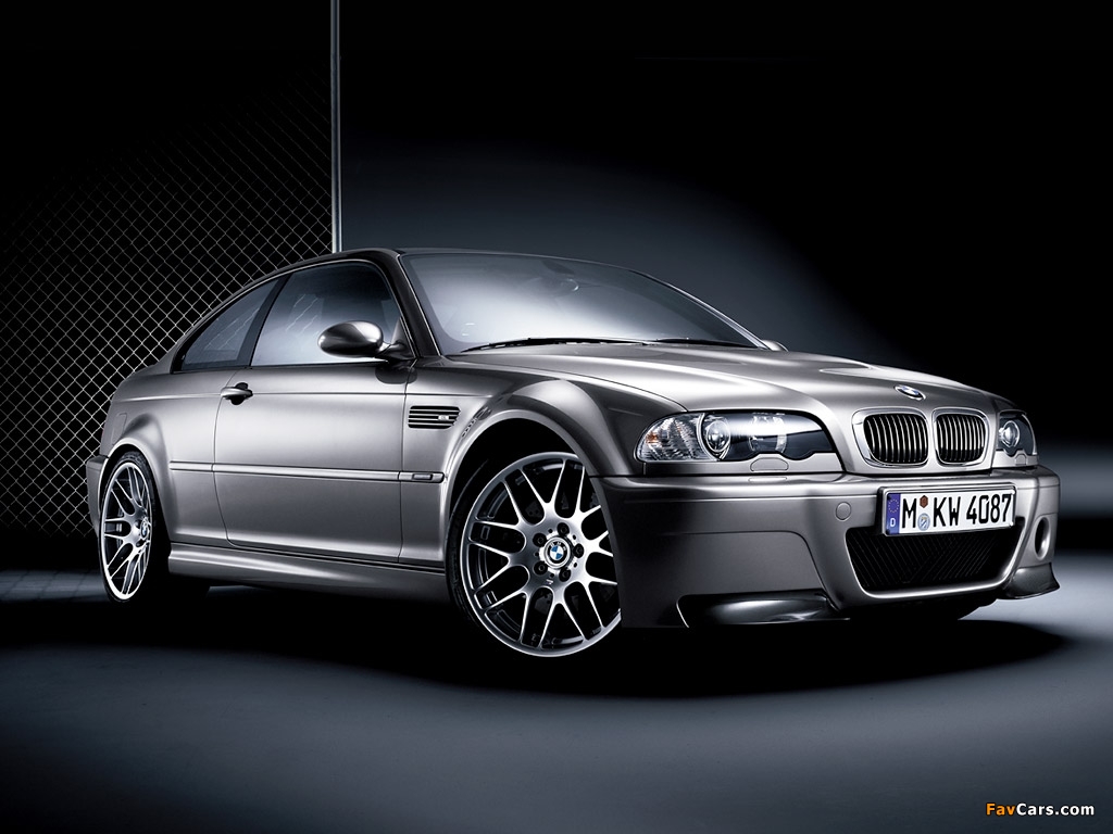 BMW M3 CSL Coupe (E46) 2003 wallpapers (1024 x 768)