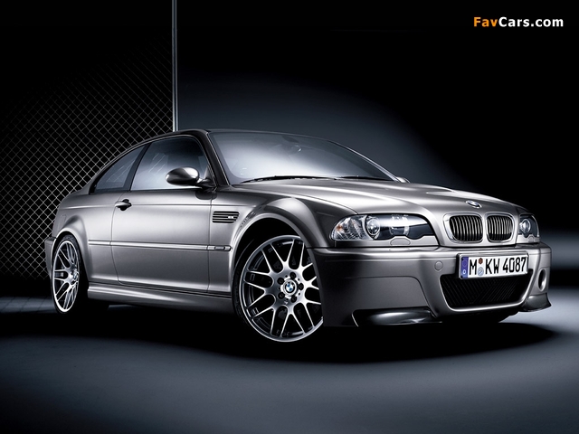 BMW M3 CSL Coupe (E46) 2003 wallpapers (640 x 480)