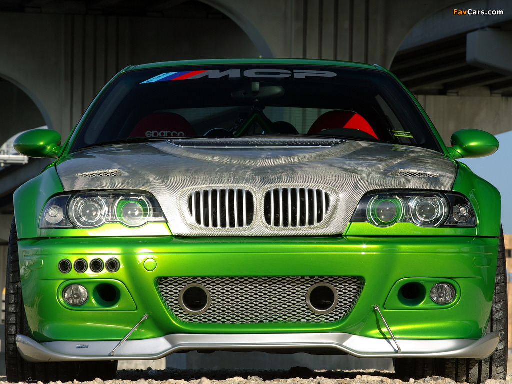 MCP Racing BMW M3 The Hulk (E46) 2005 wallpapers (1024 x 768)