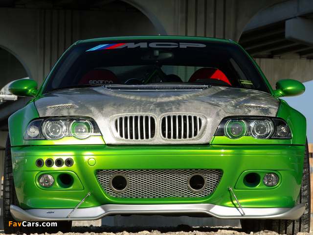 MCP Racing BMW M3 The Hulk (E46) 2005 wallpapers (640 x 480)