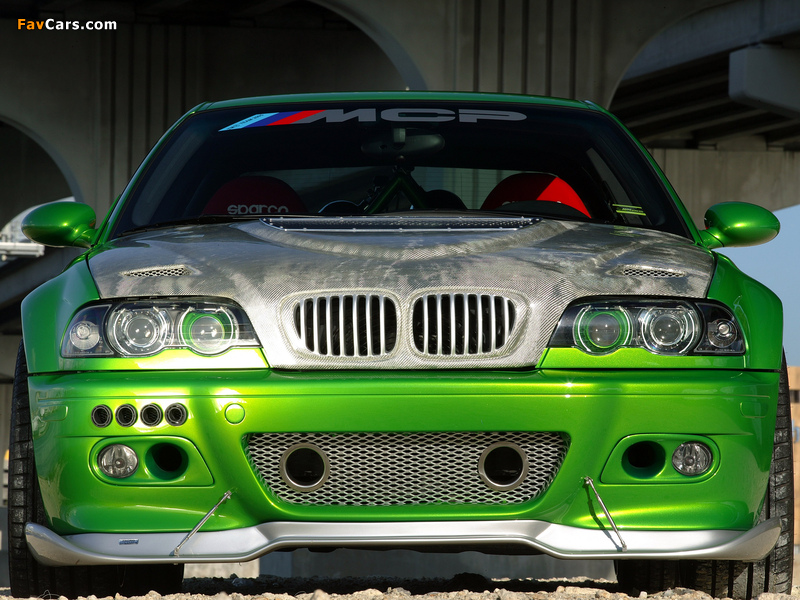 MCP Racing BMW M3 The Hulk (E46) 2005 wallpapers (800 x 600)