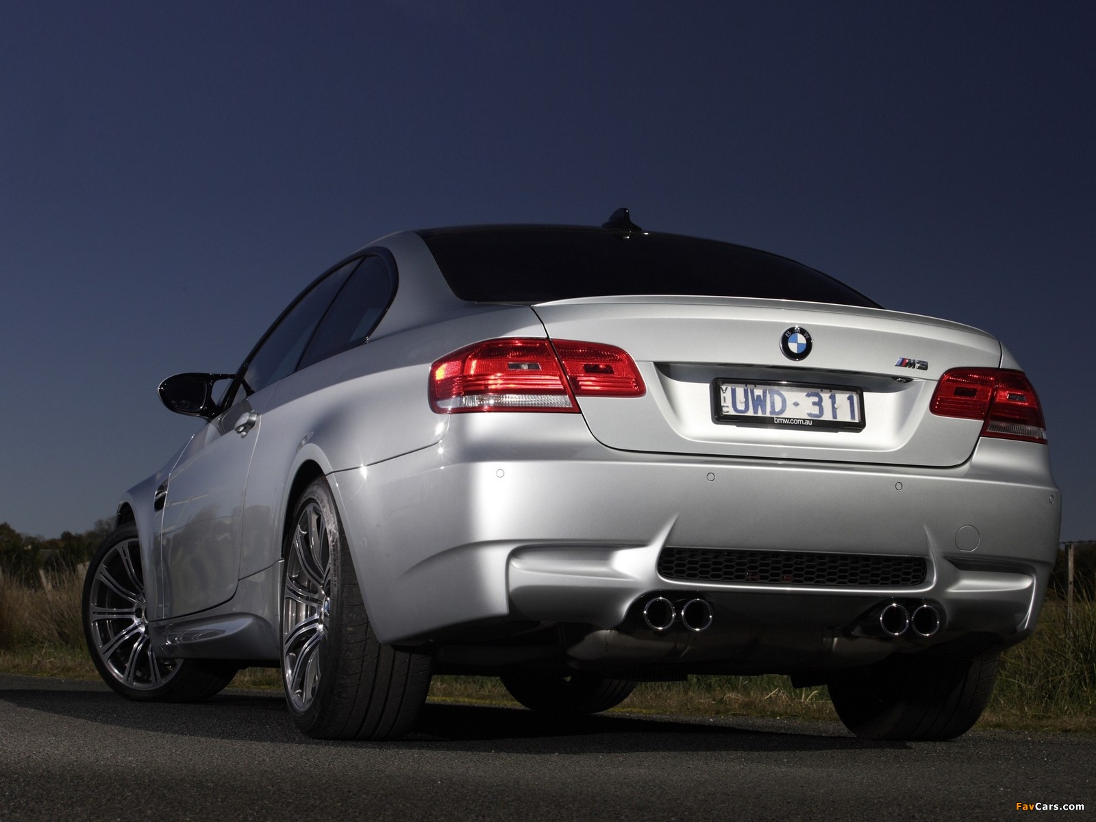 BMW M3 Coupe AU-spec (E92) 2007 wallpapers (1600 x 1200)