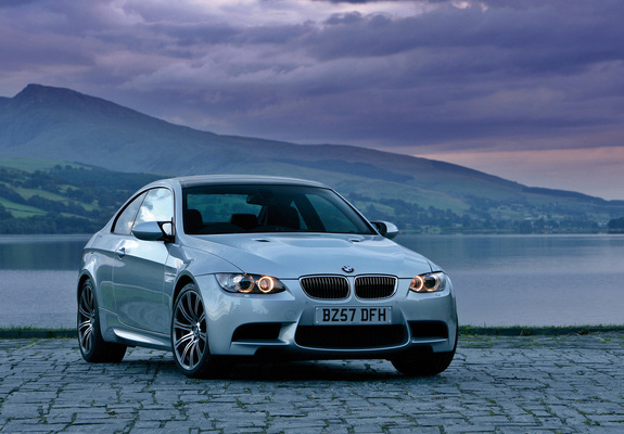 BMW M3 Coupe UK-spec (E92) 2007 wallpapers