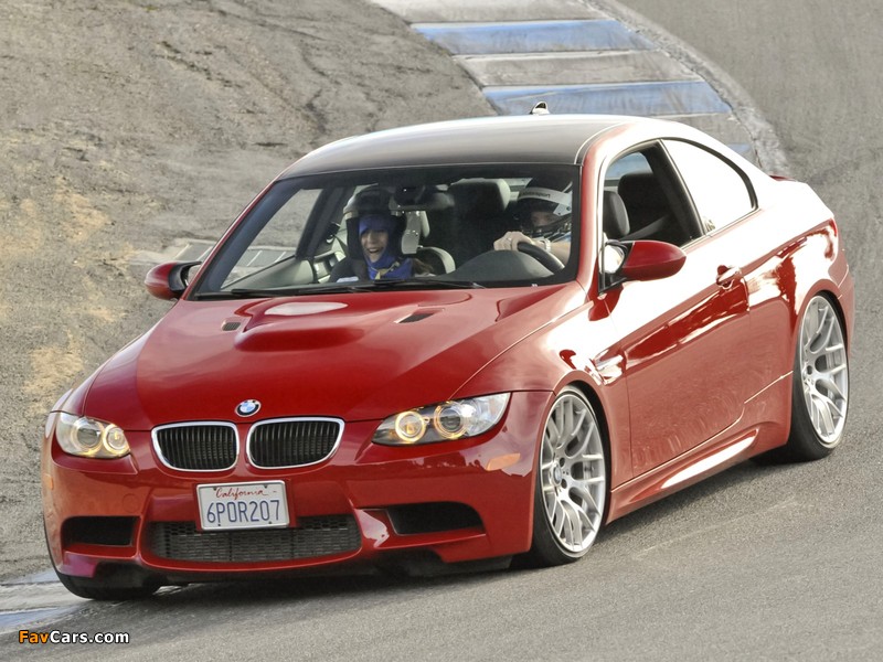 BMW M3 Coupe US-spec (E92) 2007–10 wallpapers (800 x 600)