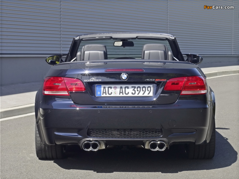 AC Schnitzer ACS3 Sport Cabrio (E93) 2008 wallpapers (800 x 600)