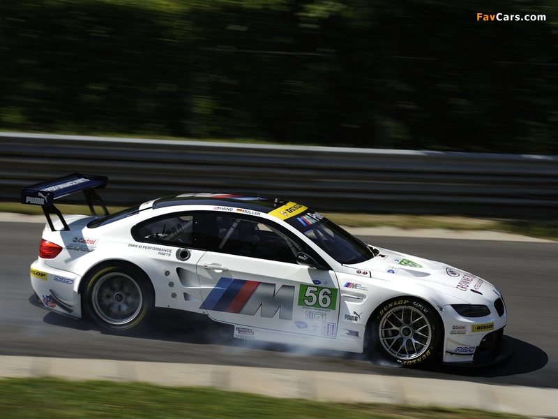 BMW M3 GT2 Race Car (E92) 2009–12 wallpapers (800 x 600)