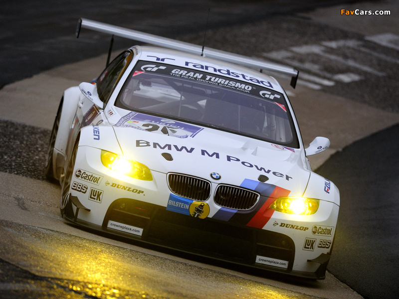 BMW M3 GT2 Race Car (E92) 2009–12 wallpapers (800 x 600)