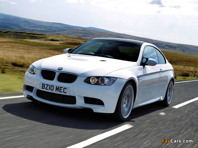 BMW M3 Coupe Competition Package UK-spec (E92) 2010 wallpapers (640 x 480)