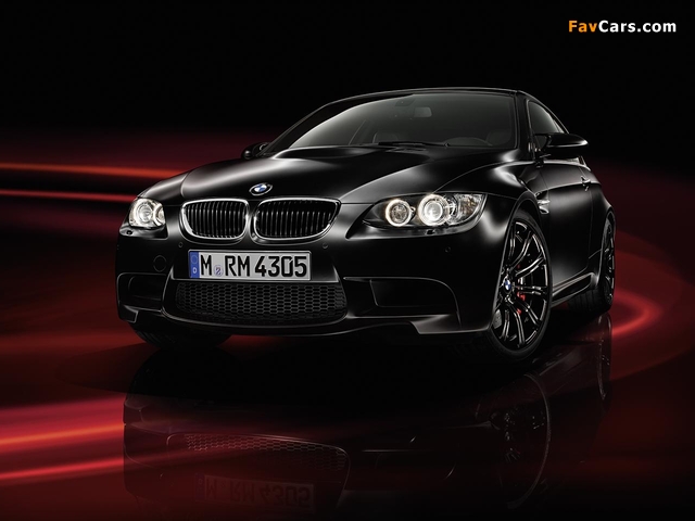 BMW M3 Coupe Frozen Edition (E92) 2010–11 wallpapers (640 x 480)