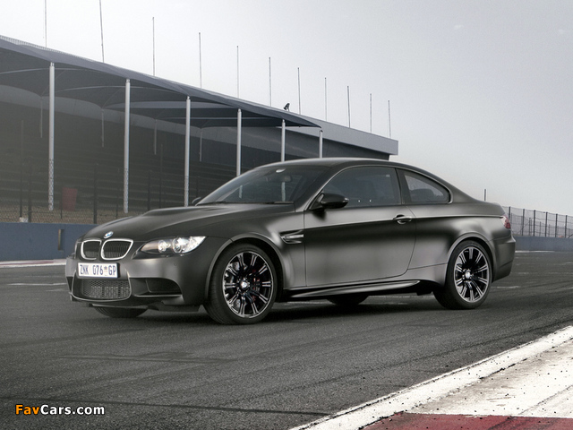 BMW M3 Coupe Frozen Edition (E92) 2010–11 wallpapers (640 x 480)
