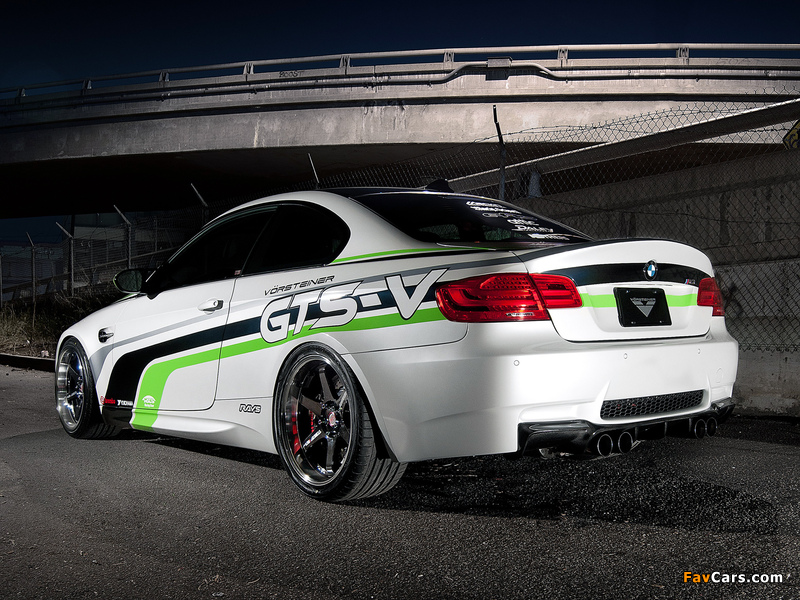 Vorsteiner BMW M3 Coupe GTS-V (E92) 2011 wallpapers (800 x 600)