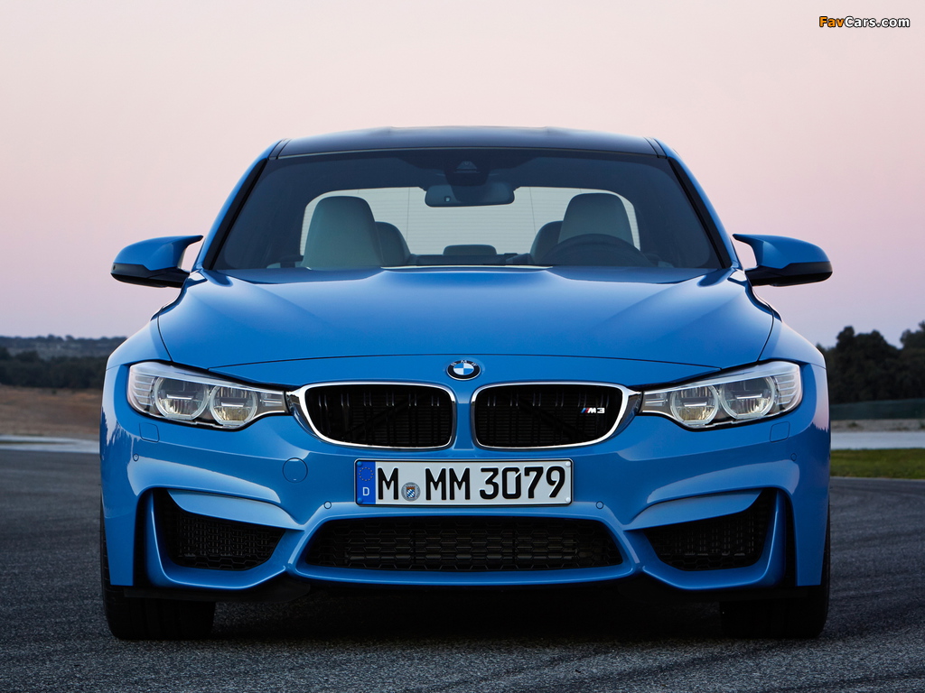 BMW M3 (F80) 2014 wallpapers (1024 x 768)