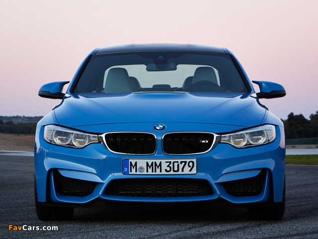 BMW M3 (F80) 2014 wallpapers (640 x 480)
