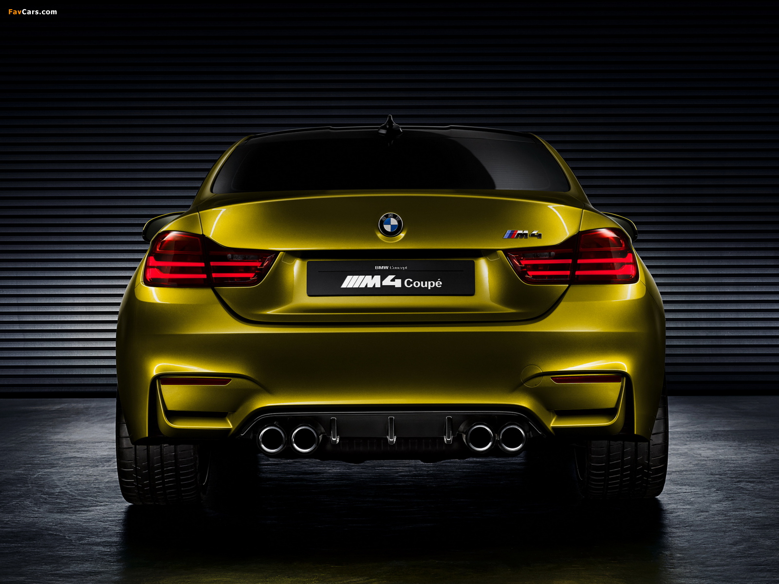 BMW Concept M4 Coupé (F82) 2013 pictures (1600 x 1200)